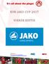KVK JAKO CUP 2017 VIERDE EDITIE