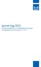 Jaarverslag 2015 Stichting Arbeidsmarkt- en Opleidingsbeleid Verpleeg-, Verzorgingshuizen en Thuiszorg (A+O VVT)