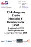 VAL-Jongeren Trofee Memorial F. Demeulenaere september 2018 finale Splashwash Leeuwtjescriterium 2018
