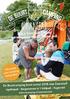 De Buurtcamping komt zomer 2018 naar Zaanstad! Informatie voor camping beheerders. Agathepark - Burgemeester in t Veldpark - Kogerveld