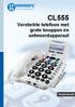 CL555 Versterkte telefoon met grote knoppen en antwoordapparaat