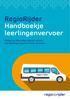 RegioRijder Handboekje leerlingenvervoer. Regels en afspraken om het vervoer van leerlingen goed te laten verlopen