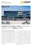 Highfield Humanities College in Blackpool, Engeland, met de IDEALVARIABEL. Projectbericht: Keramische gevelbekleding GEVELBEKLEDING