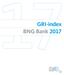 GRI-index BNG Bank 2017