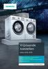 Vrijstaande toestellen. Editie Editie Siemens Home Appliances