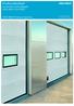Productdatablad Sectionale overheadpoort ASSA ABLOY OH1042P. ASSA ABLOY Entrance Systems