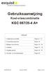 Gebruiksaanwijzing Koel-vriescombinatie KGC 087/25-4 A+