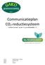 Communicatieplan CO 2 -reductiesysteem