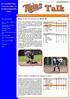 Talk. Heren 1 wint en verliest van. Het informatiebulletin. softbalvereniging twins. Jaargang 12, nummer juli 2011
