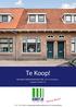 Te Koop! Secretaris Varkevisserstraat 198, 2225 LK te Katwijk ZH. Vraagprijs ,- K.K.