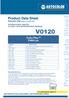 V0120. Product Data Sheet September 2006 (update november 2010) Turbo Plus P488-Lijn INTERNATIONAL MASTER ALLEEN VOOR PROFESSIONEEL GEBRUIK