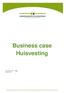 Business case Huisvesting