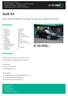 Audi A ,- Specificaties. Omschrijving. Avant 2.0 TDI Quattro 190PK S-Tronic Aut. Climate, Led, Cruise-control, Trekhaak, Parkeersensoren