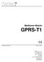 Meldkamer Module GPRS-T1