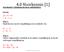 4.0 Voorkennis [1] Stap 1: Maak bij een van de vergelijkingen een variabele vrij.