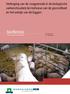 Verlenging van de zoogperiode in de biologische varkenshouderij ten behoeve van de gezondheid en het welzijn van de biggen.
