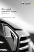 Renault CORPORATE EDITION. Oktober Veiligheid, ecologie, budget