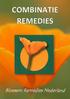 COMBINATIE REMEDIES. Bloesem Remedies Nederland