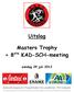 Uitslag. Masters Trophy + 8 ste KAD-SCH-meeting