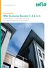 Pioneering for You. Drukverhoging Wilo Economy Booster 2-2 & 2-4. Comfortabele en veilige drukverhoging voor appartementen en kleine utiliteit