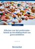 Eindrapport. Effecten van het preferentiebeleid op beschikbaarheid van geneesmiddelen. 11 januari