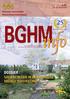 BGHM info. Driemaandelijks informatiemagazine van de Brusselse Gewestelijke Huisvestingsmaatschappij