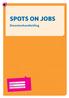 Spots on jobs. Docentenhandleiding. November Spirit4You.