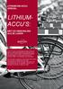 LITHIUM- ACCU S: LITHIUM-ION-ACCU SPECIAL NIET ZO ONSCHULDIG ALS ZE LIJKEN