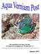 Het maandblad van Aqua Verniam, de aquariumvereniging voor Amstelveen e.o.
