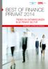 BEST OF FINANCE PRIVAAT 2014