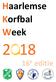 Haarlemse Korfbal Week. 16 e editie