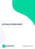 privacy statement. building awesome brands.