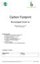 Carbon Footprint. Boonstoppel Groen bv. Rapportage januari juni 2017 (2014 = referentiejaar)