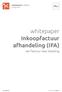 whitepaper Inkoopfactuur afhandeling (IFA)