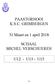 PAASTORNOOI K.S.C. GRIMBERGEN. 31 Maart en 1 april 2018 SCHAAL MICHEL VERSCHUEREN U12 - U13 - U15