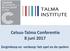 Celsus-Talma Conferentie 8 juni Zorginkoop en -verkoop: het spel en de spelers