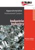 Apparatenwielen Institutional Castors. Industry. Algemene catalogus General Catalogue I 01