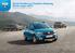 Dacia Sandero en Sandero Stepway Dacia Logan MCV. Accessoire Prijslijst januari 2019