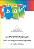 Ontwikkeling en ontplooiing in vertrouwen. De PyramideRegieLijn. Direct coaching: professionele begeleiding via mail en telefoon