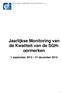 Dierengezondheidszorg Vlaanderen vzw. Jaarlijkse Monitoring van de Kwaliteit van de SGHoormerken