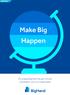 Make Big Happen. Zo draagt BigHand bij aan mooie resultaten voor uw organisatie