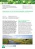 WOt. Vergroening van het Gemeenschappelijk Landbouwbeleid. Wettelijke Onderzoekstaken Natuur & Milieu