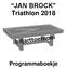 JAN BROCK Triathlon 2018