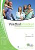 Voetbalamateur. Hét ledenblad van de Koninklijke Belgische Liefhebbersvoetbalbond. Huis van de KBLVB. Varia. Wedstrijdprogramma