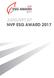 JURYRAPPORT NVP ESG AWARD 2017