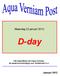 Maandag 23 januari 2012: D-day. Het maandblad van Aqua Verniam, de aquariumvereniging voor Amstelveen e.o.