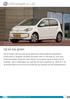 Volkswagen e-up! Up en top groen