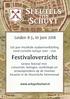 250 jaar muzikale stadsontwikkeling rond Cornelis Schuyt Festivaloverzicht