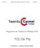TCC De Thij Programma van Toetsing en Afsluiting 4 en 5 HAVO Programma van Toetsing en Afsluiting (PTA) TCC De Thij