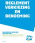 REGLEMENT VERKIEZING EN BENOEMING